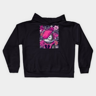 CatSoki HeartBrokenCat Kids Hoodie